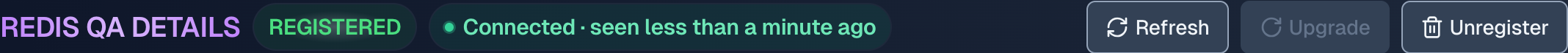 Cluster connectivity and last-seen status
